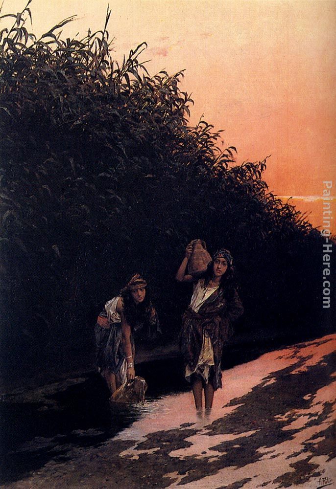 Antonio Fabres y Costa Young Oriental Girls